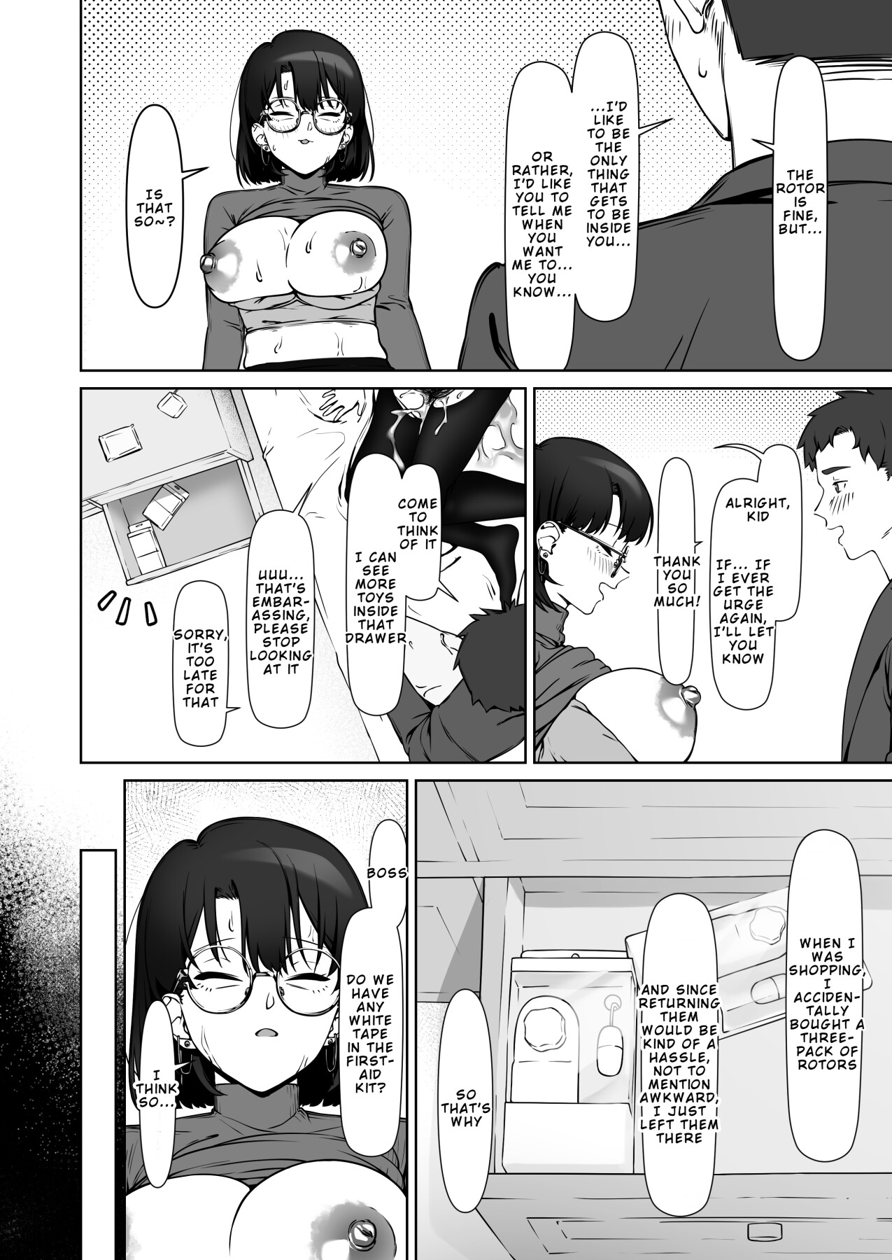 Hentai Manga Comic-My first sexual experience was with the boss of the cafe I'd been going to for 16 years 2-Read-37
